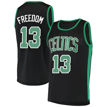 Boston Celtics Jersey Black Green