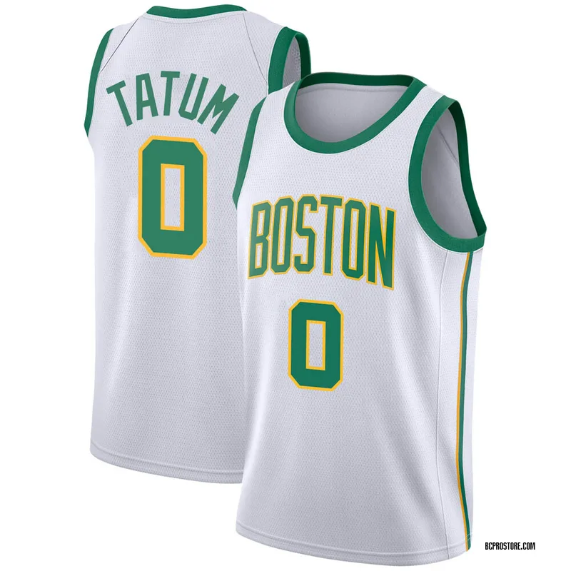 Swingman Men's Jayson Tatum Boston Celtics 2018/19 Jersey - City Edition -  White